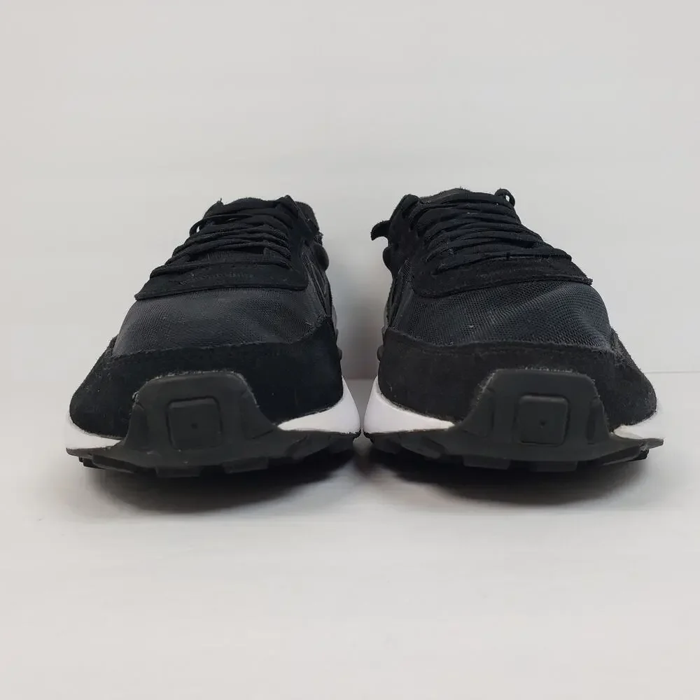 Nike Waffle One Mens Size 13 Black White Athletic Sneaker Shoes DA7995-001